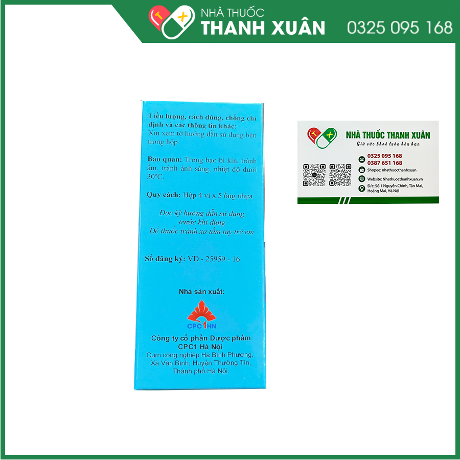 Ambroxen 30mg/10ml thuốc điều trị bệnh cấp và mạn tính ở đường hô hấp có kém tăng tiết dịch phế quản không bình thường